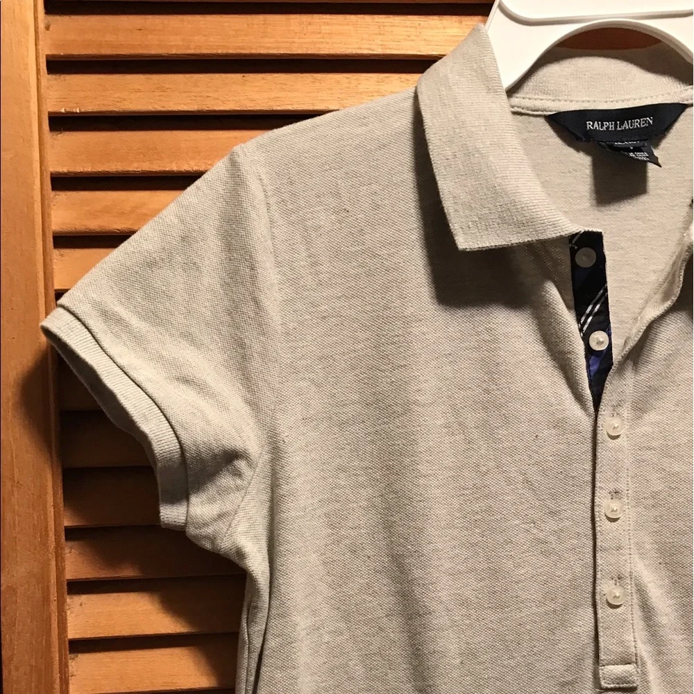 Ralph Lauren Grey Polo Dress